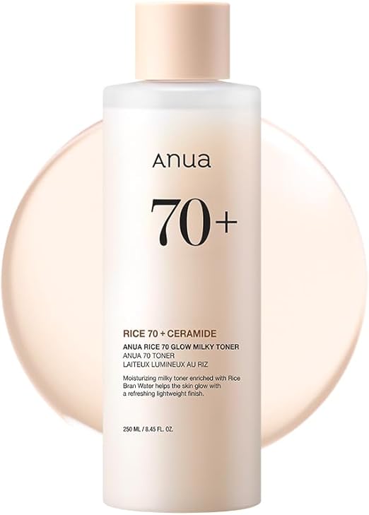ANUA Rice 70 Toner – For Glass Skin & Glow (250ml)