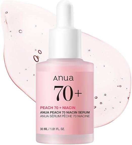 Peach 70% Niacinamide Serum – Brightening & Hydrating (30ml)