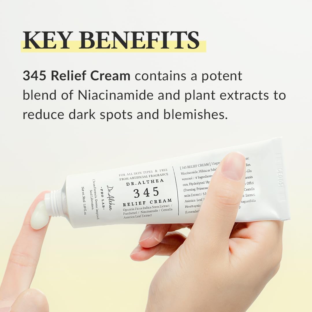 Dr. Althea Relief Cream – Daily Blemish & Moisture Care 1.69 fl oz