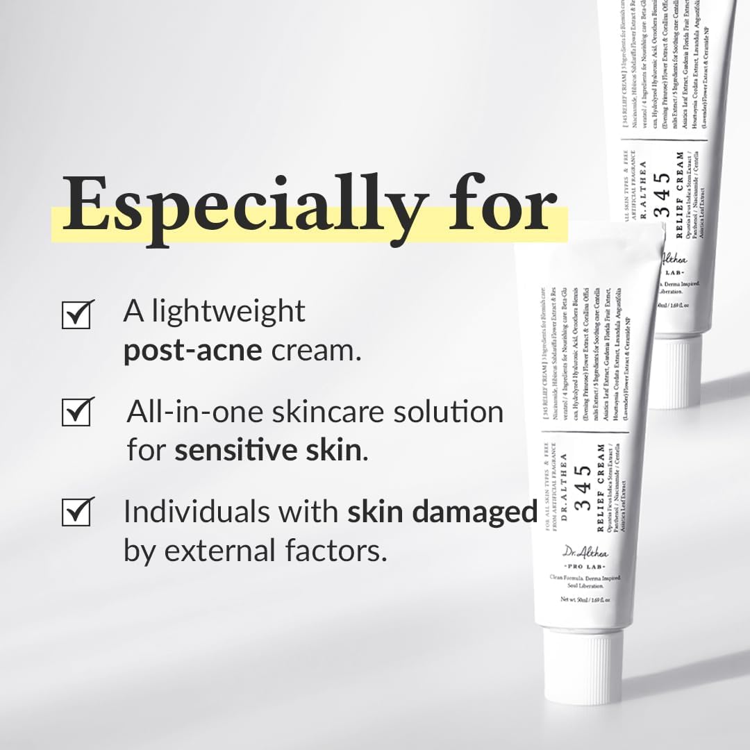 Dr. Althea Relief Cream – Daily Blemish & Moisture Care 1.69 fl oz