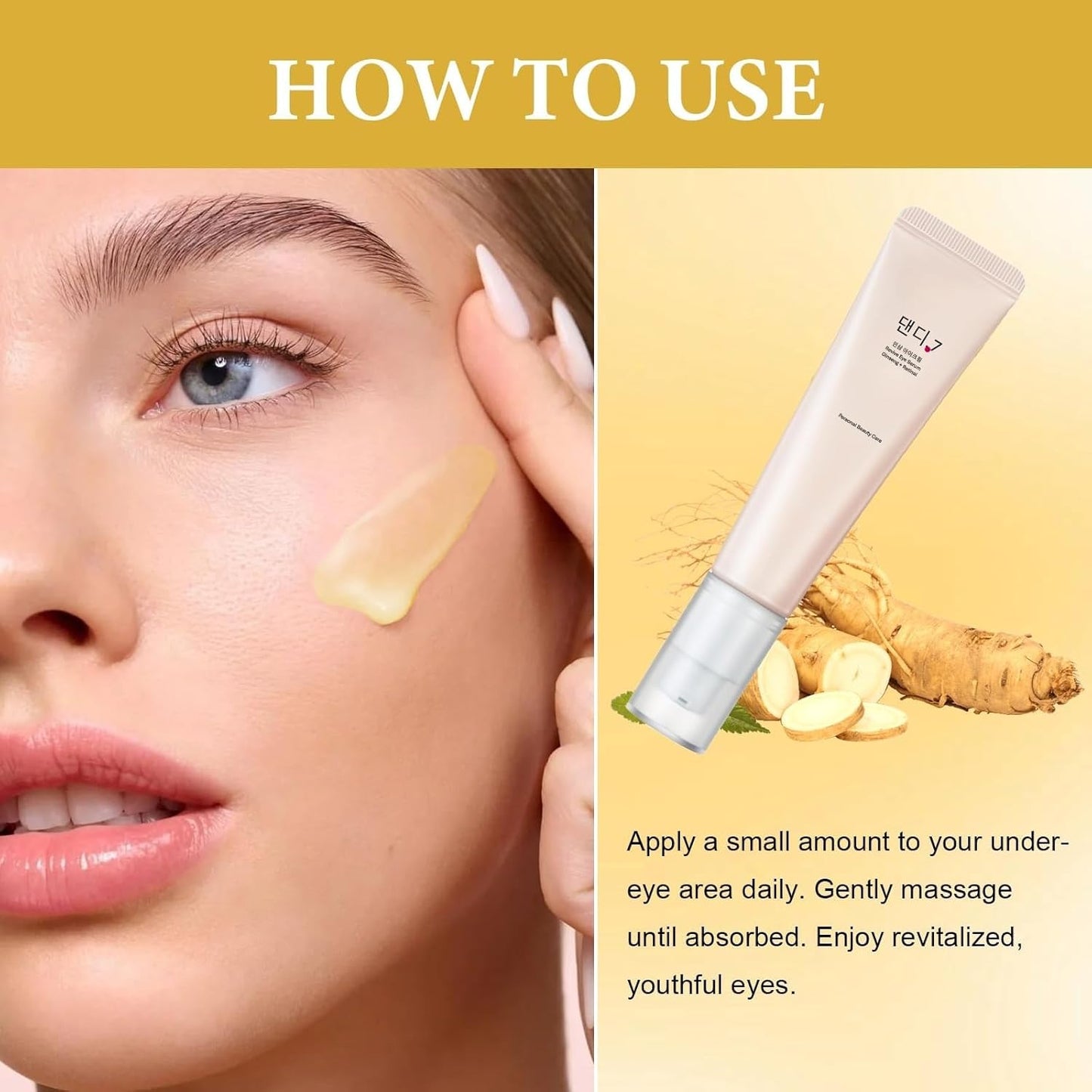Dandy.7 Eye Serum – For Dark Circles, Puffiness & Fine Lines 30ml