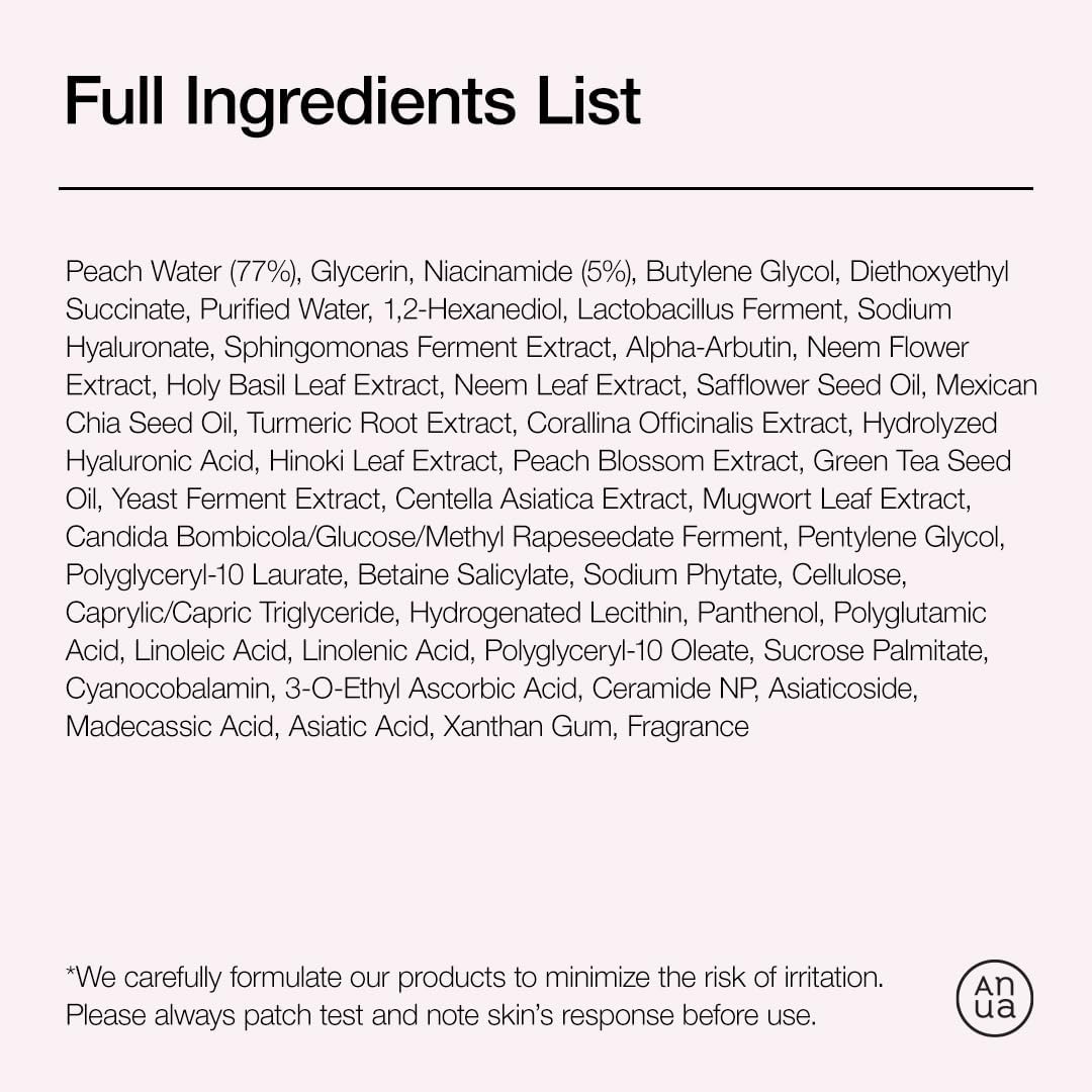 Peach 70% Niacinamide Serum – Brightening & Hydrating (30ml)