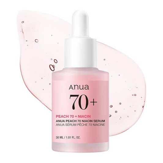 Peach 70% Niacinamide Serum – Brightening & Hydrating (30ml)