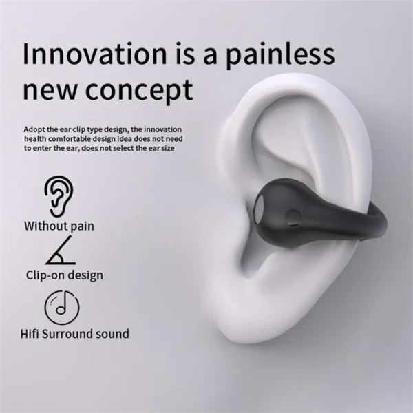 Wireless Bone Conduction Earcuffs