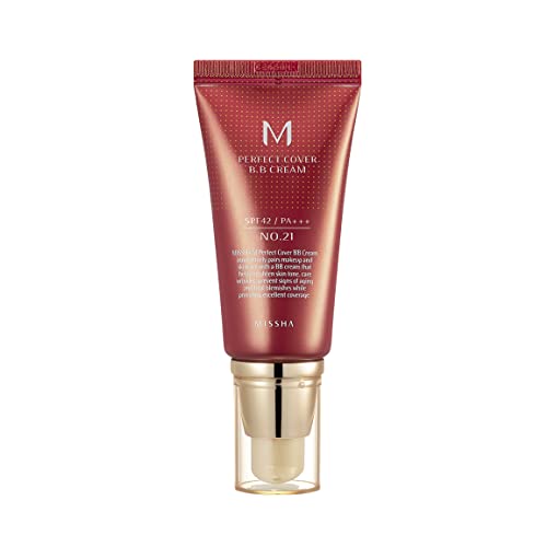 MISSHA BB Cream No.21 – Light Beige SPF 42 -1.69 Fl Oz