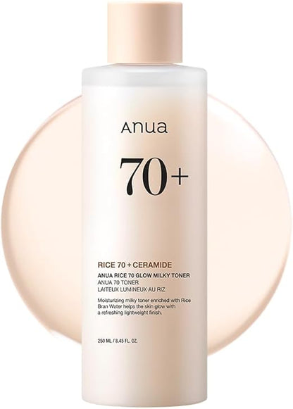 ANUA Rice 70 Toner – For Glass Skin & Glow (250ml)
