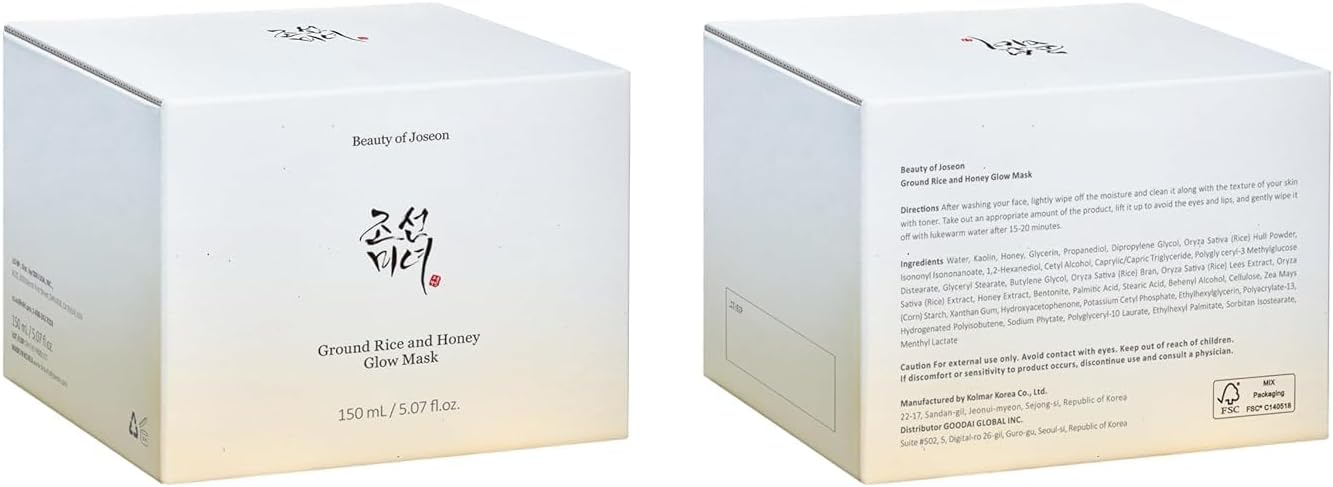 Beauty of Joseon Rice & Honey Glow Mask – 150ml