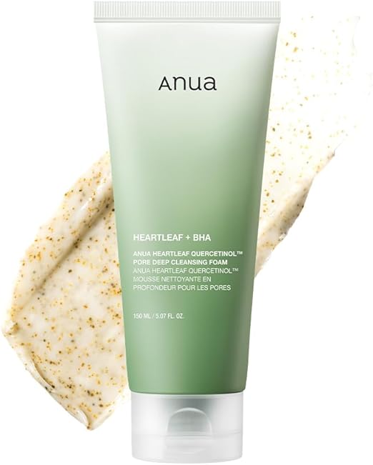 ANUA Heartleaf Cleanser – Pore Care & Hydrating Foam | 150ml