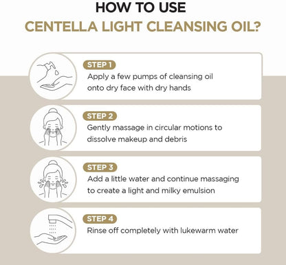 SKIN1004 Madagascar Centella Light Cleansing Oil (200 ml)