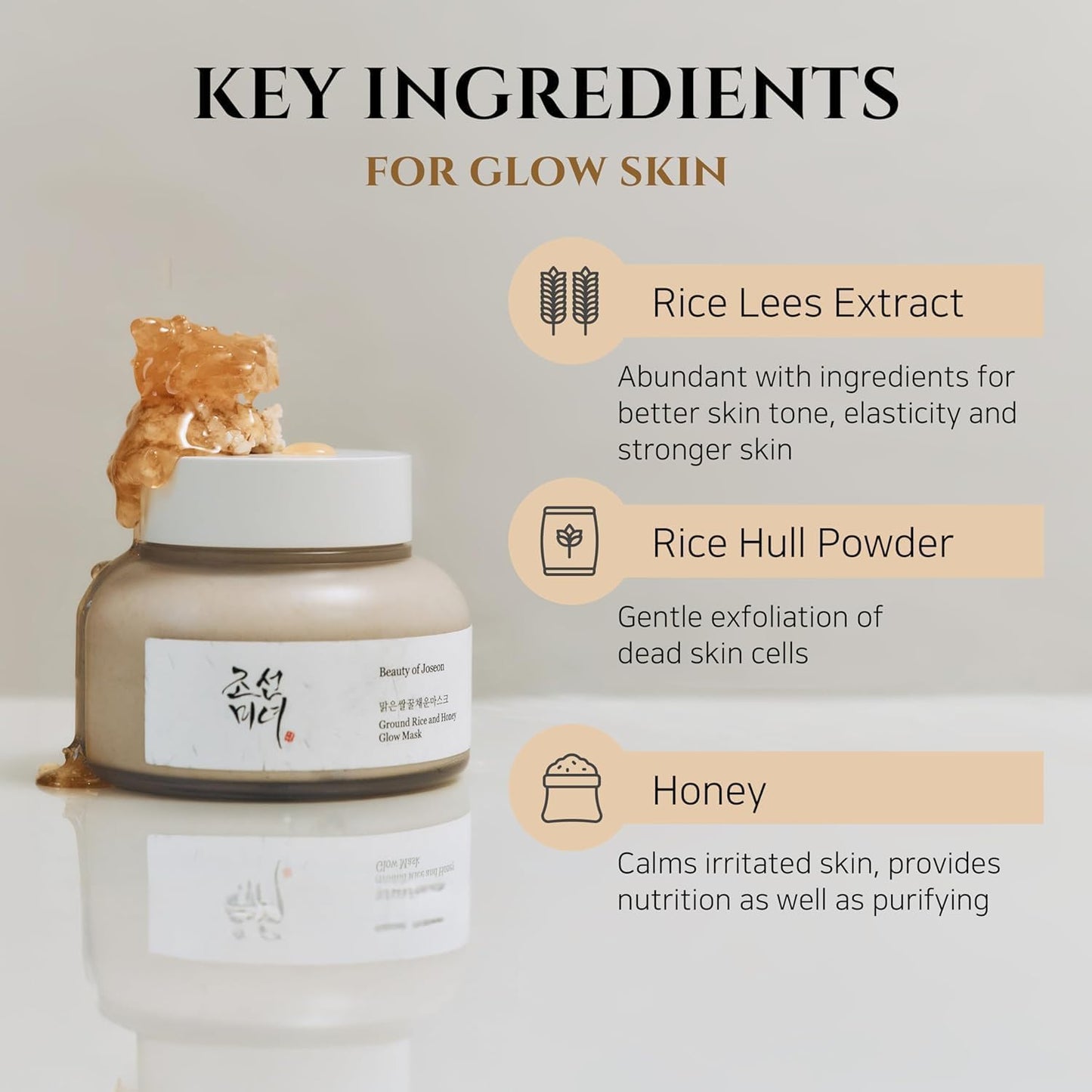 Beauty of Joseon Rice & Honey Glow Mask – 150ml