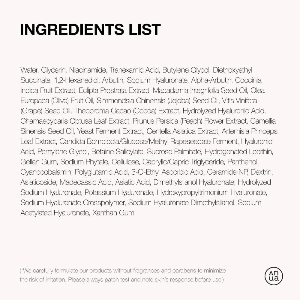 ANUA Niacinamide 10 + TXA 4 Serum (30ml)