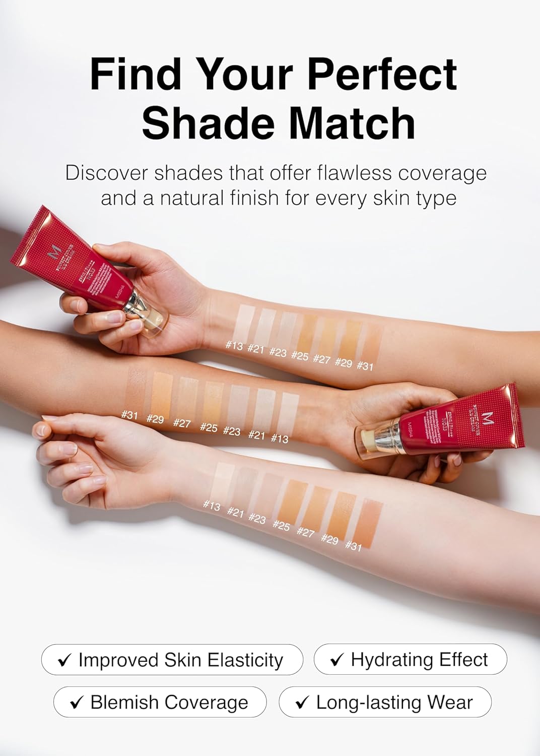 MISSHA BB Cream No.21 – Light Beige SPF 42 -1.69 Fl Oz