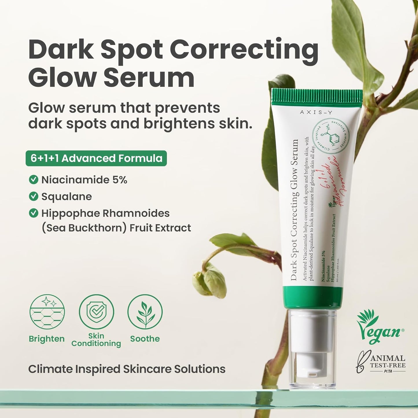 Axis-Y Glow Serum - Dark Spot Care & Hydration | 50ml