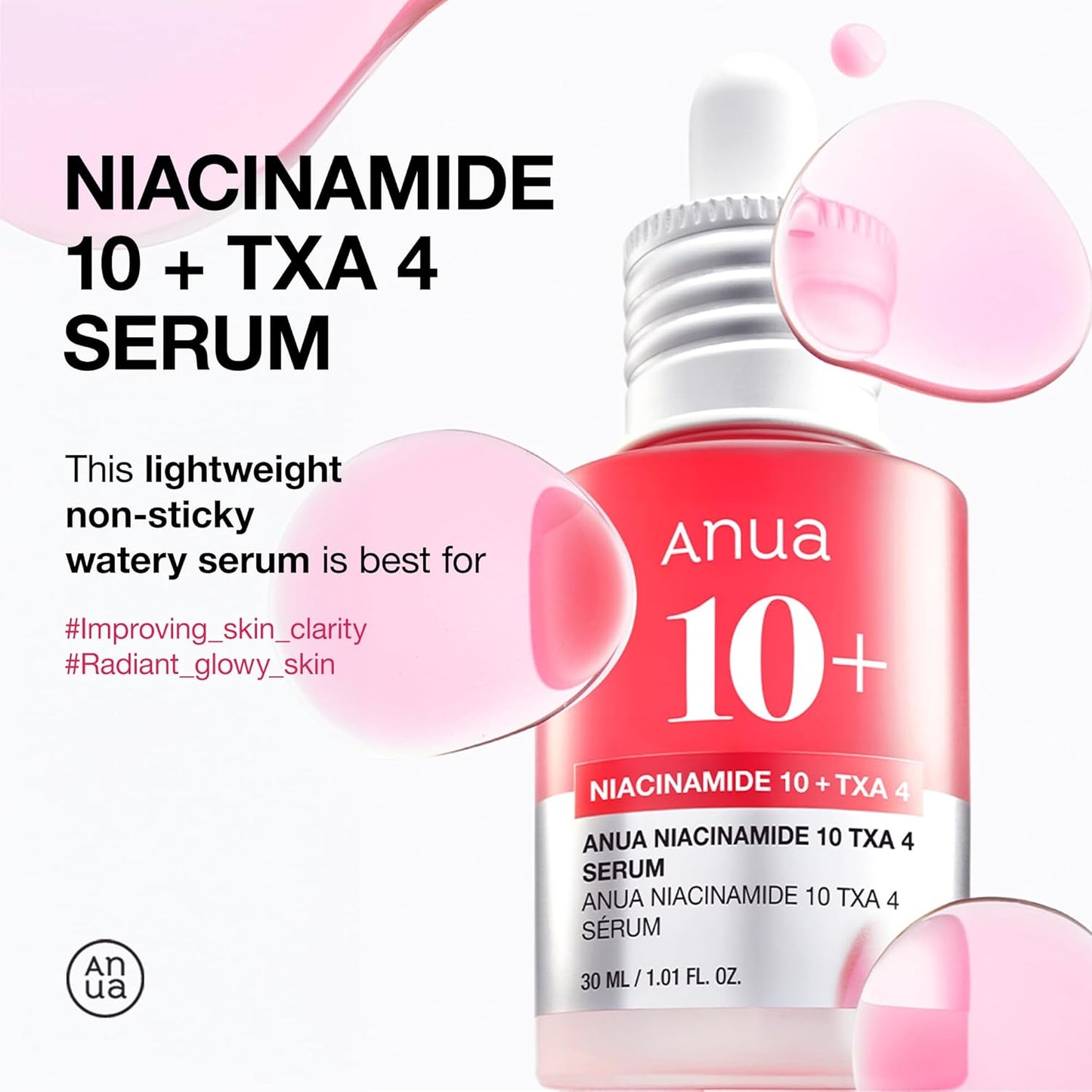ANUA Niacinamide 10 + TXA 4 Serum (30ml)