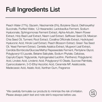 Peach 70% Niacinamide Serum – Brightening & Hydrating (30ml)