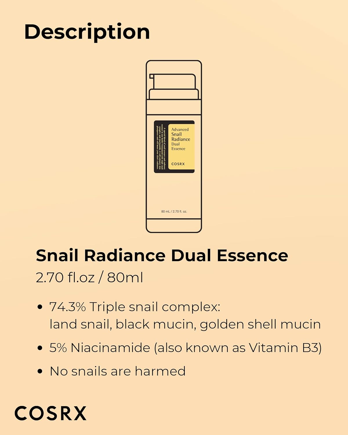 Cosrx Advanced Snail Peptide Eye Cream 25 Ml