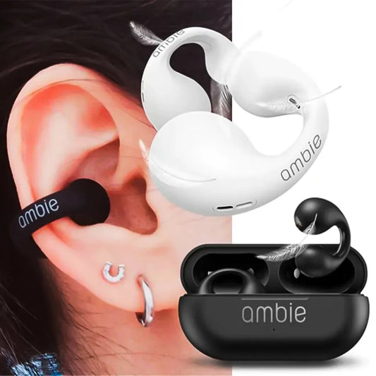 Wireless Bone Conduction Earcuffs