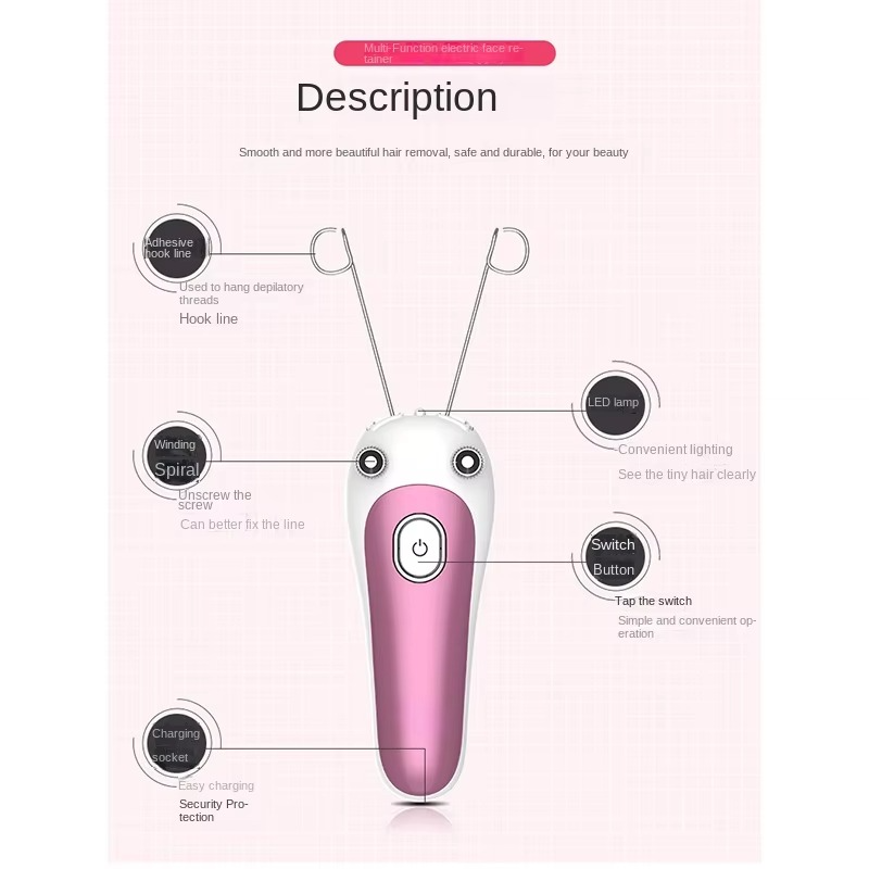 Electric Facial Threading Hair Removal