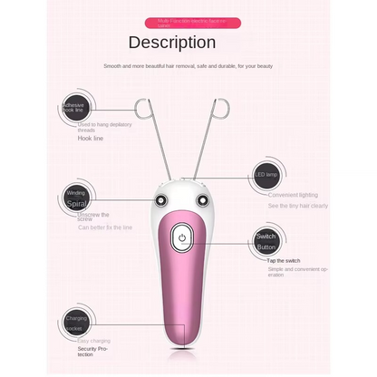 Electric Facial Threading Hair Removal
