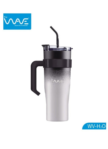 WAVE 1200ML Vacuum Car Cup – Thermos with Handle & Straw